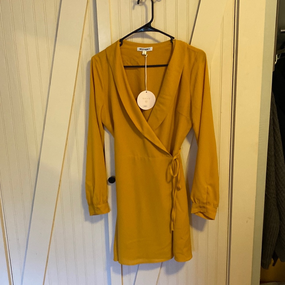Wild Honey wrap dress